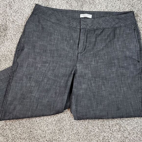 Coldwater Creek Plus Size Petite Dark Gray Walking Shorts - Picture 4 of 10